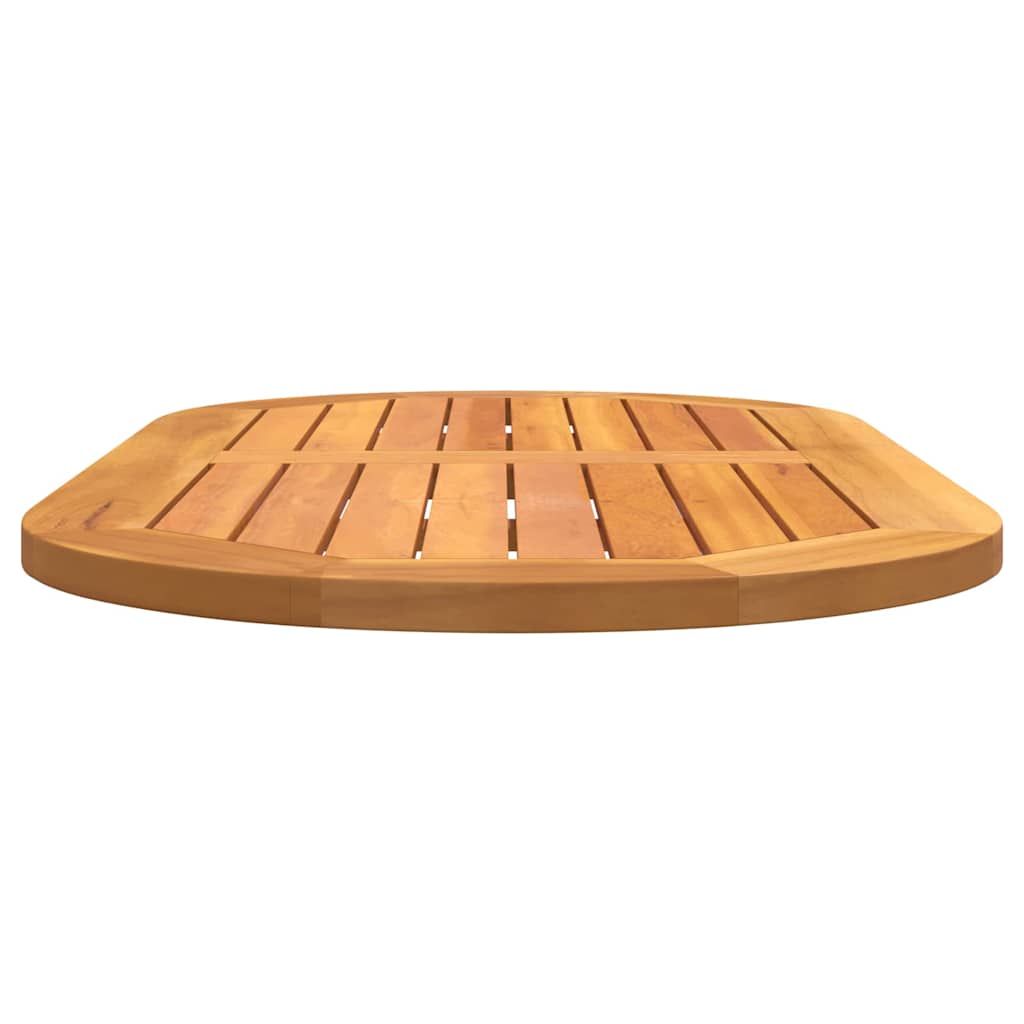 Bordplade Olie Naturlig 100 x 50 x 2 cm Massivt Akacietræ