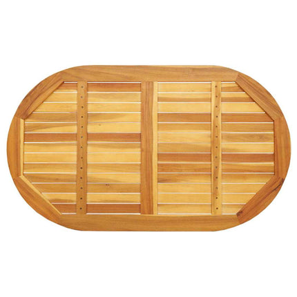 Bordplade Olie Naturlig 120 x 70 x 2 cm Massivt Akacietræ