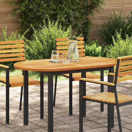 Bordplade Olie Naturlig 120 x 70 x 2 cm Massivt Akacietræ