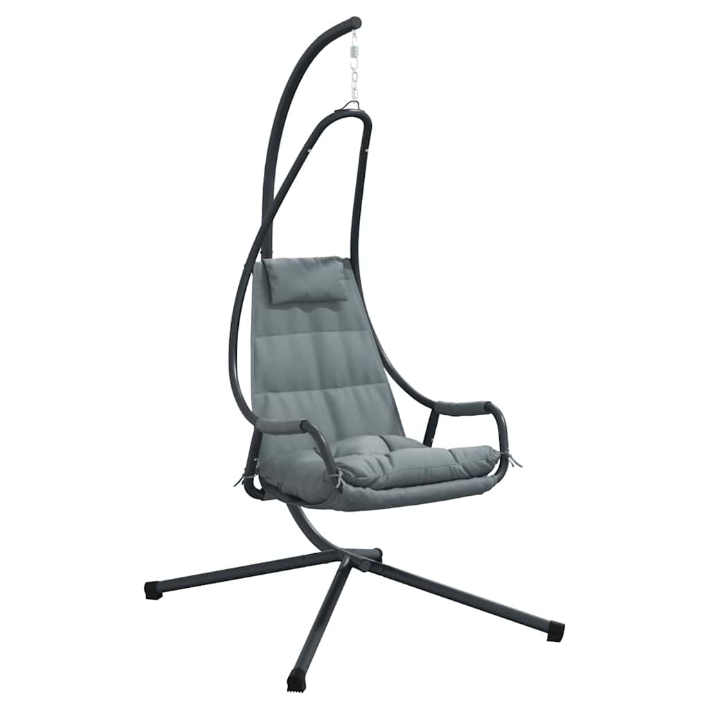 Hængende æggestol Antracit 94 x 107 x 196.5 cm Stål