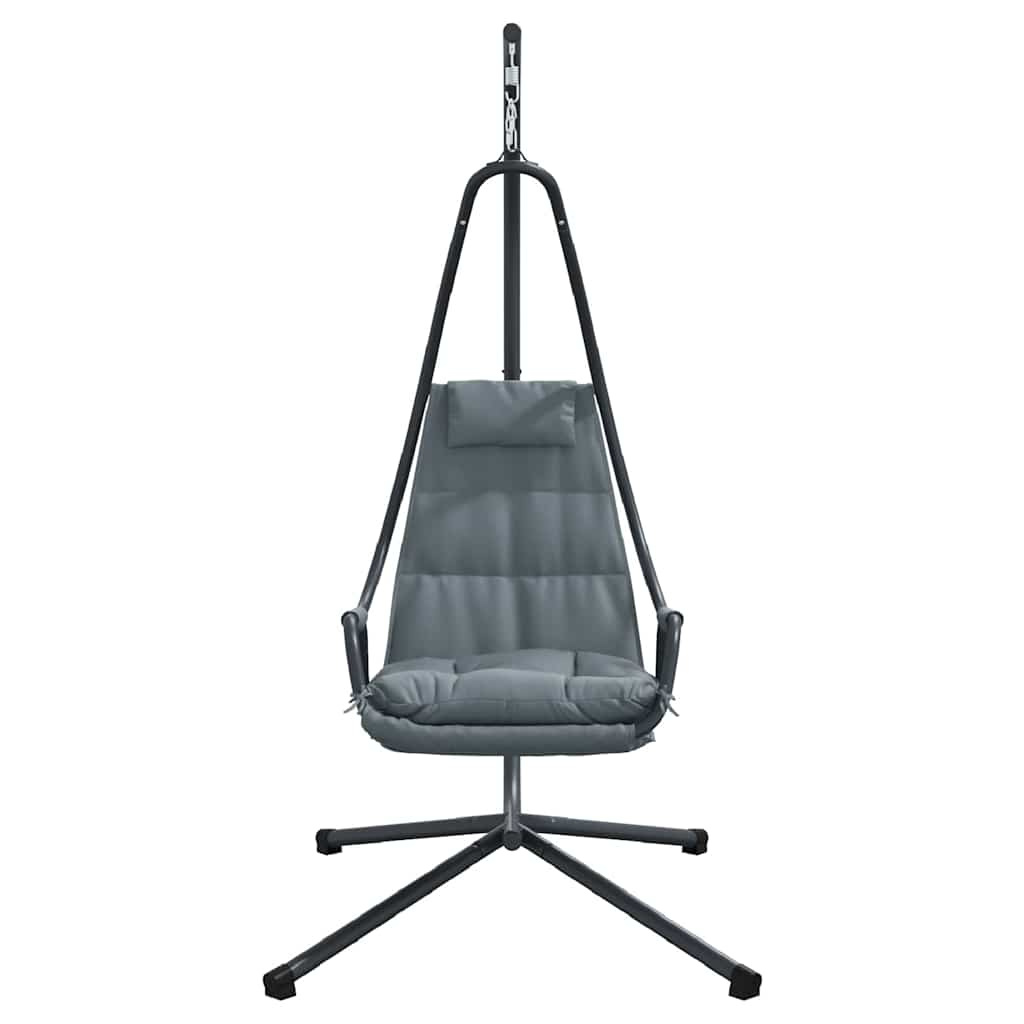 Hængende æggestol Antracit 94 x 107 x 196.5 cm Stål