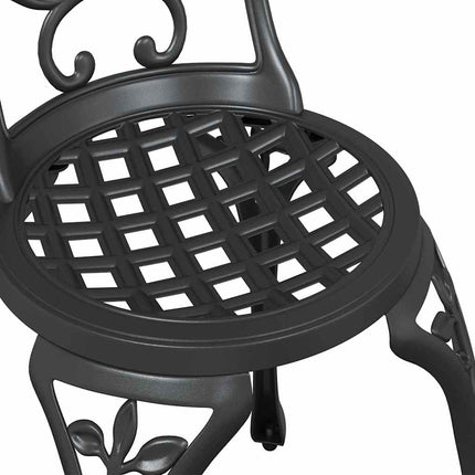 Have Bistro Sæt 3 pcs Sort Aluminium
