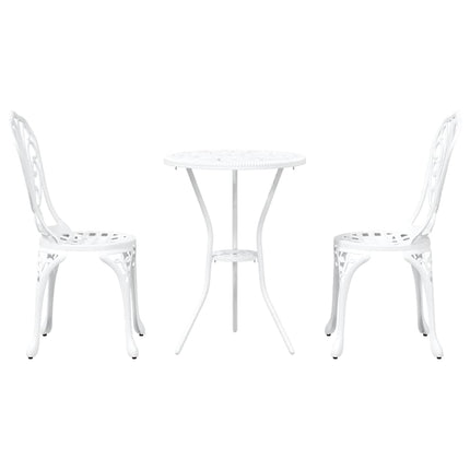 Have Bistro Sæt 3 stk. Hvid Aluminium