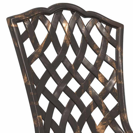 Have Bistro Sæt 3 pcs Bronze Aluminium