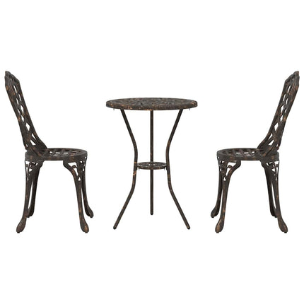 Have Bistro Sæt 3 pcs Bronze Aluminium