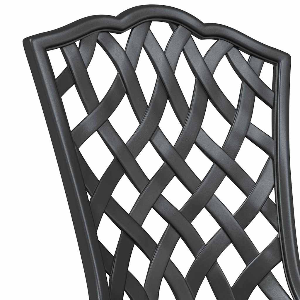 Have Bistro Sæt 3 pcs Sort Aluminium