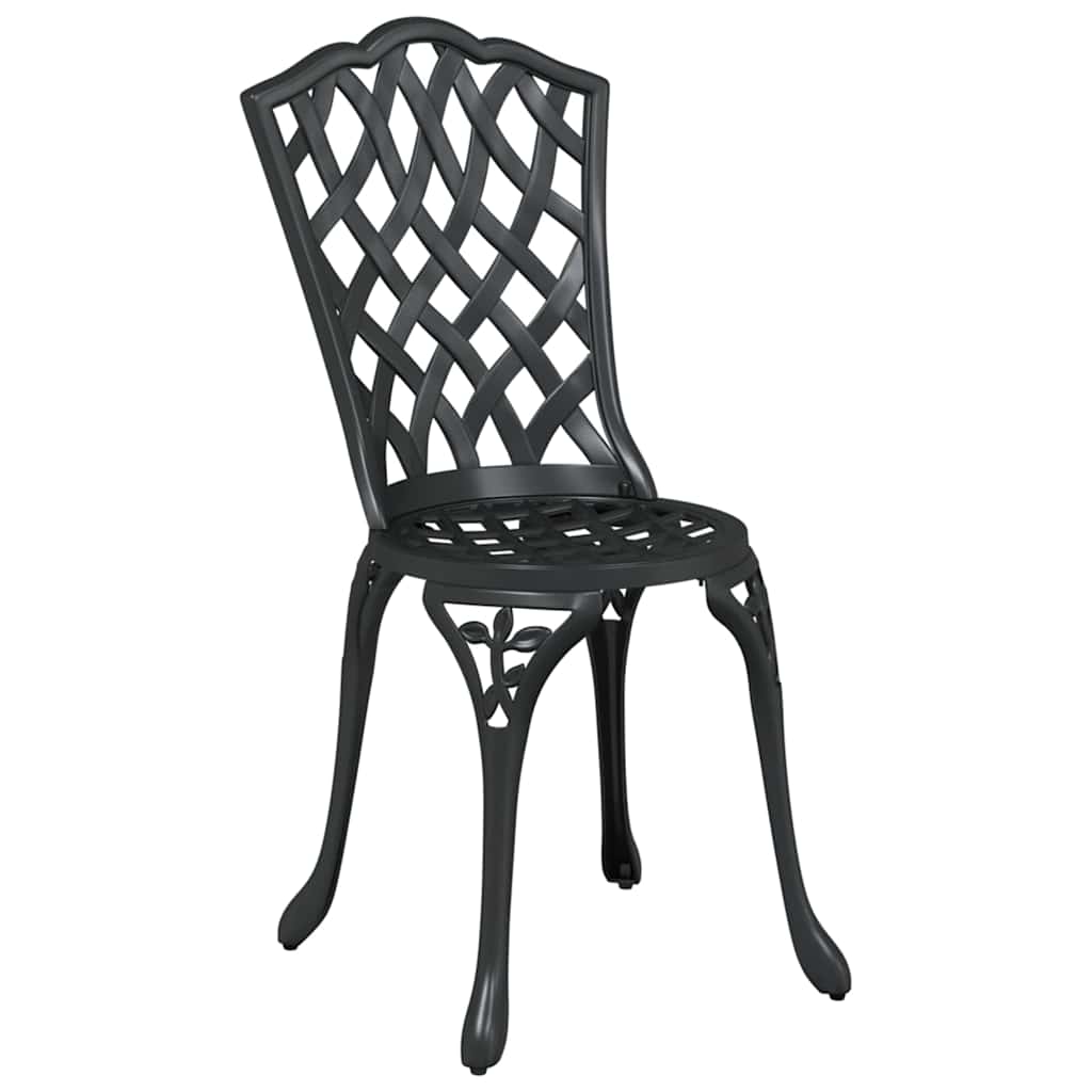 Have Bistro Sæt 3 pcs Sort Aluminium