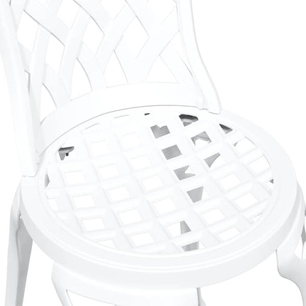 Have Bistro Sæt 3 pcs Hvid Aluminium