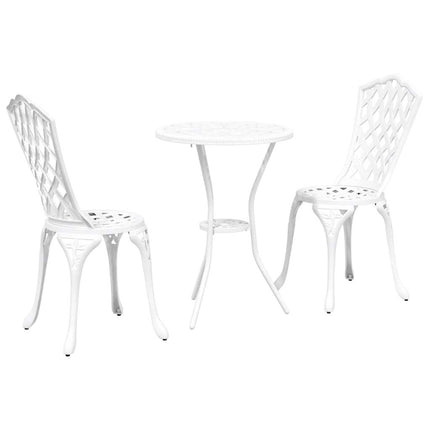 Have Bistro Sæt 3 pcs Hvid Aluminium