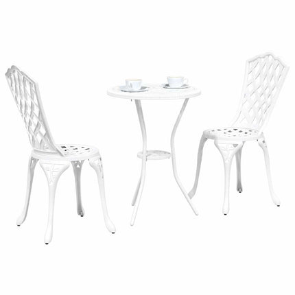Have Bistro Sæt 3 pcs Hvid Aluminium