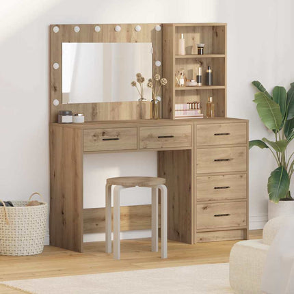 Klædeskab 2 pcs Brun 78.5 x 41 x 135 cm Konstrueret træ