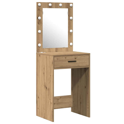 Klædeskab 2 stk. Brun 50 x 41 x 135 cm Konstrueret træ