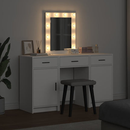 Klædeskab Hvid 50 x 41 x 135 cm Konstrueret træ