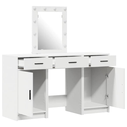 Klædeskab Hvid 50 x 41 x 135 cm Konstrueret træ