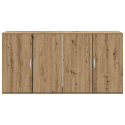 Sideboard 2 pcs Artisan Egetræ 79 x 38 x 80 cm Konstrueret træ