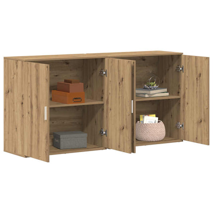 Sideboard 2 stk. Artisan Egetræ 79 x 38 x 80 cm Konstrueret træ