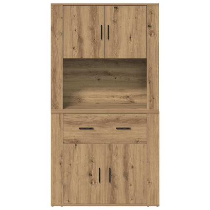 Højskab artisan eg 80 x 33 x 150 cm Konstrueret træ