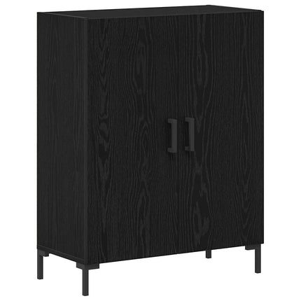 Highboard 2 stk. Sort eg 69,5 x 34 x 180 cm Konstrueret træ
