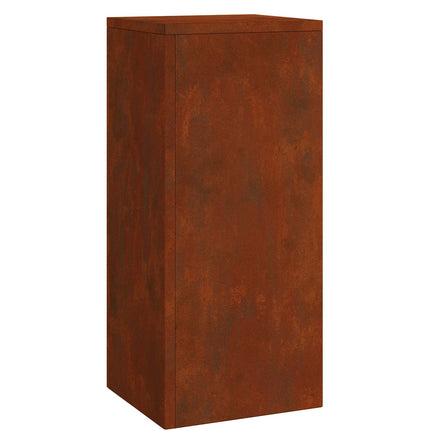Planteholder 3 pcs Rusten Cortenstål