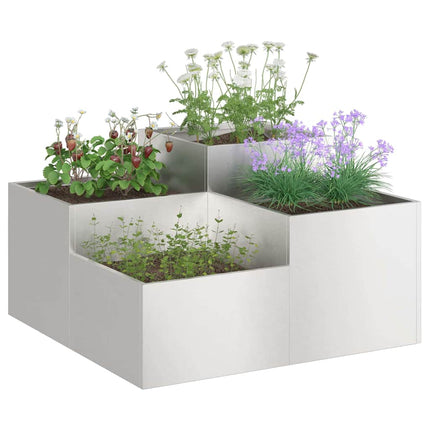 Have Blomsterkrukke Sølv 80 x 80 x 48 cm Rustfrit stål
