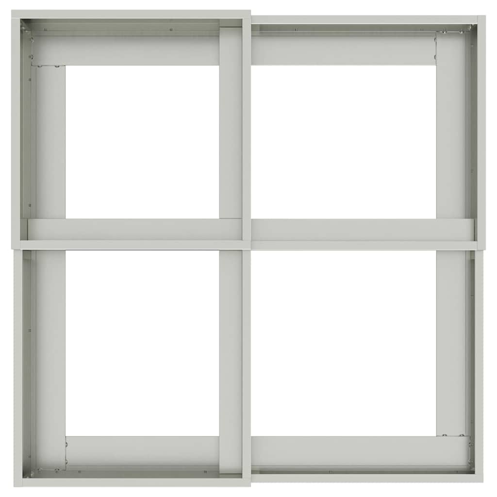 Have Blomsterkrukke Sølv 80 x 80 x 60 cm Galvaniseret stål