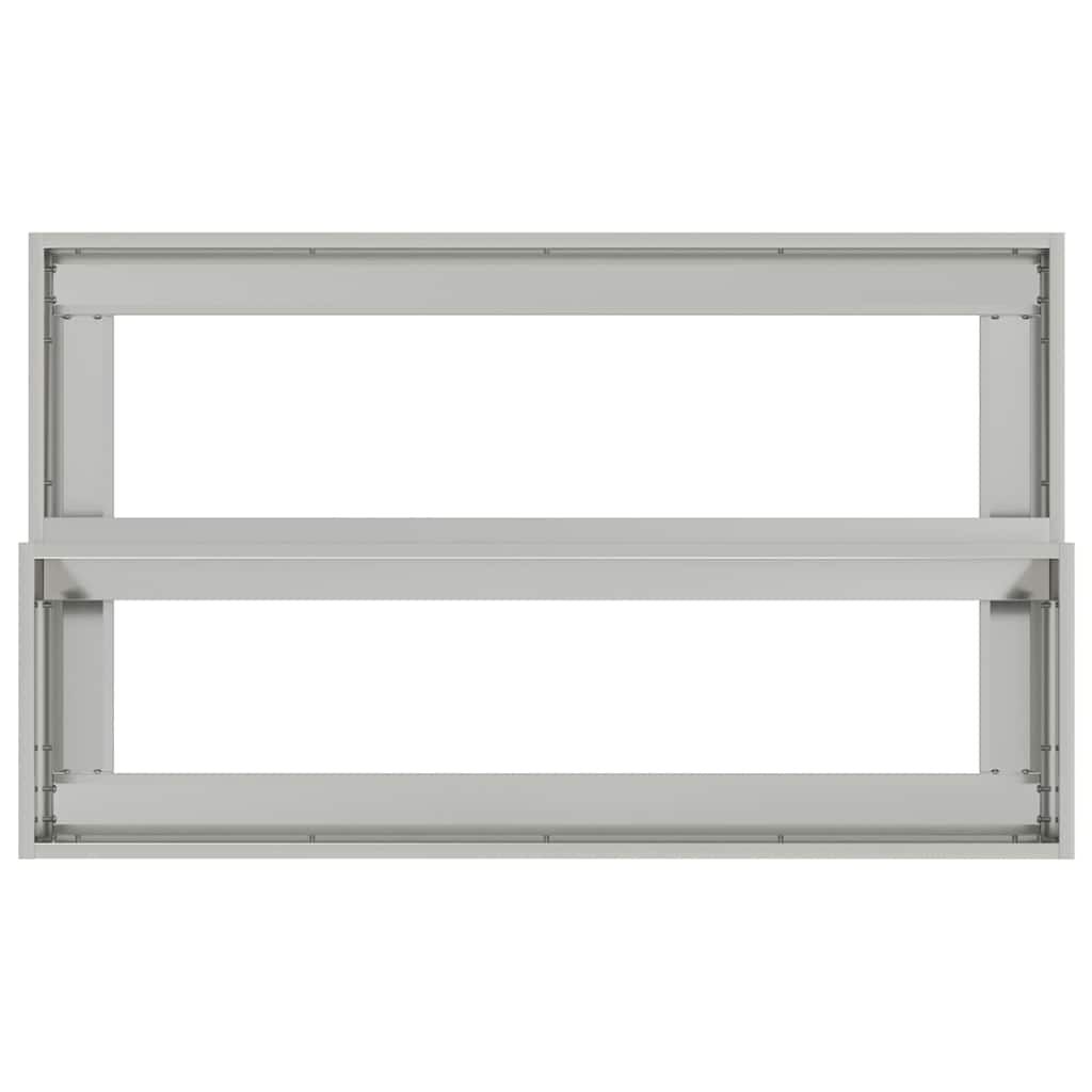 Have Blomsterkrukke Sølv 100 x 60 x 45 cm Galvaniseret stål