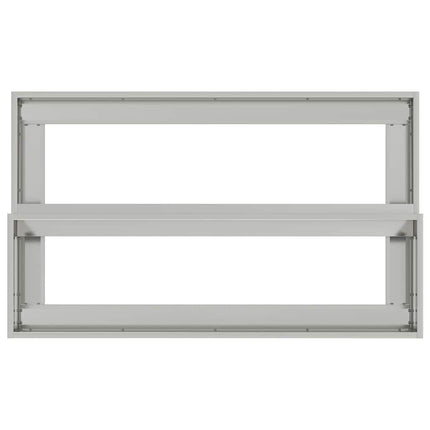Have Blomsterkrukke Sølv 100 x 60 x 45 cm Galvaniseret stål