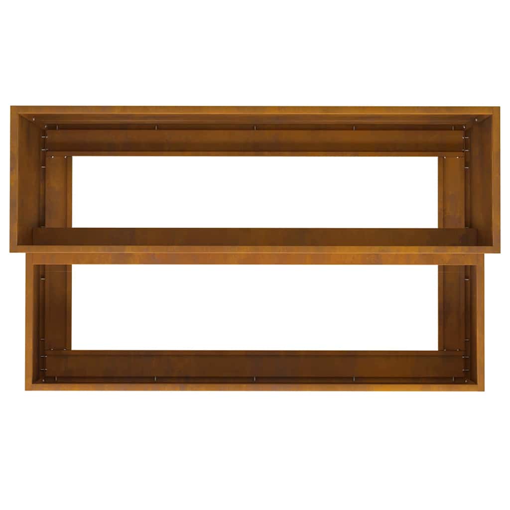 Have Blomsterkrukke Rusten 100 x 60 x 45 cm Forvitret stål