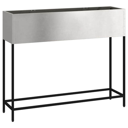 Hævet haveplante Sølv 100 x 26 x 82 cm Rustfrit stål