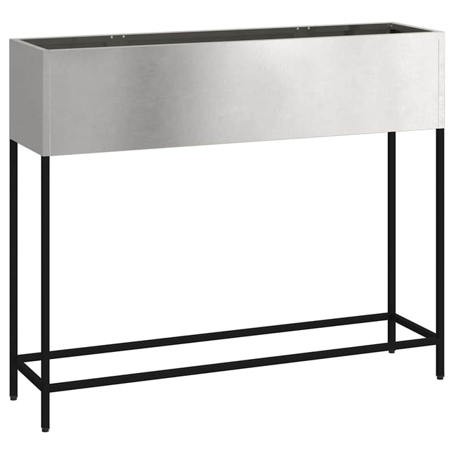 Hævet haveplante Sølv 100 x 26 x 82 cm Rustfrit stål