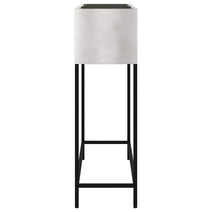 Hævet haveplante Sølv 100 x 26 x 82 cm Rustfrit stål