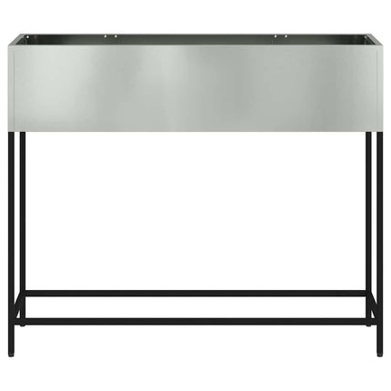 Hævet haveplante Sølv 100 x 26 x 82 cm Galvaniseret stål