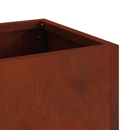 Hævet haveplante Rusten 60 x 26 x 45 cm Cortenstål