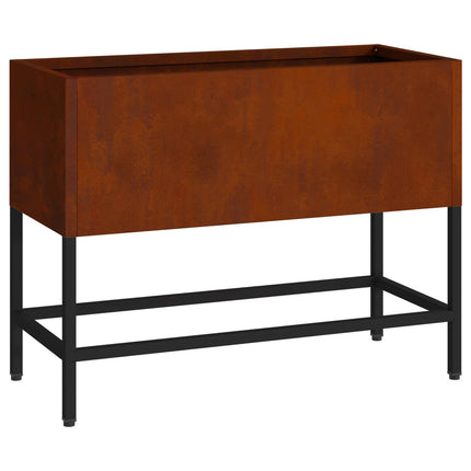 Hævet haveplante Rusten 60 x 26 x 45 cm Cortenstål