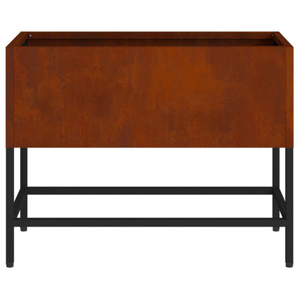 Hævet haveplante Rusten 60 x 26 x 45 cm Cortenstål