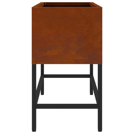 Hævet haveplante Rusten 60 x 26 x 45 cm Cortenstål