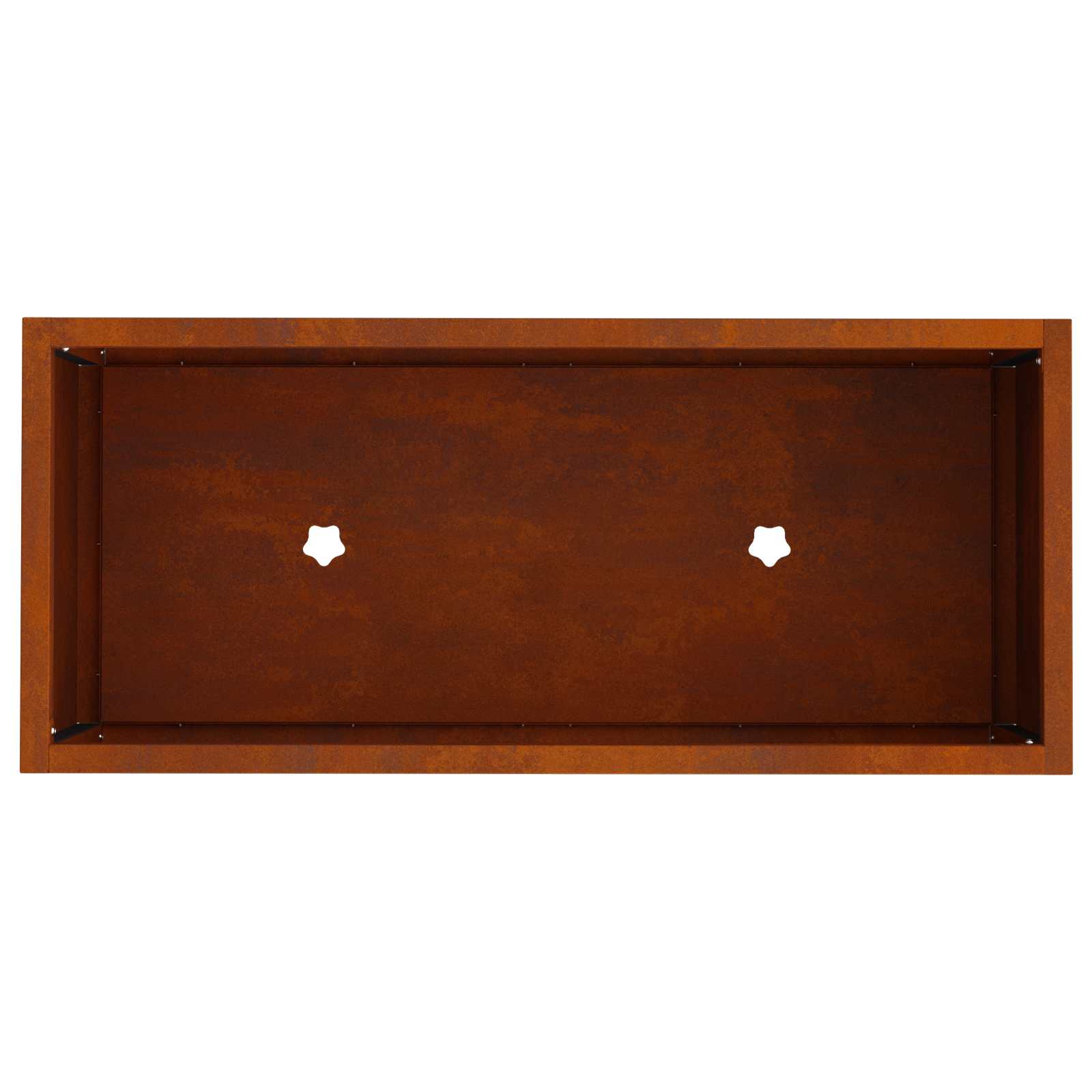 Hævet haveplante Rusten 60 x 26 x 45 cm Cortenstål