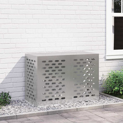 Air Conditioner Cover Sølv 100 x 50 x 70 cm Rustfrit stål