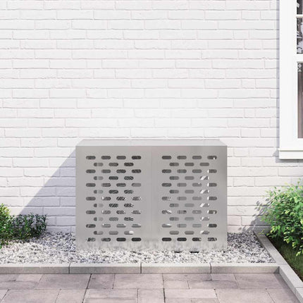 Air Conditioner Cover Sølv 100 x 50 x 70 cm Rustfrit stål