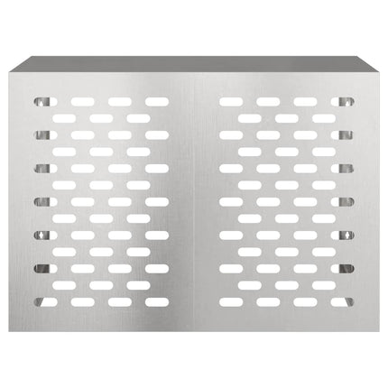 Air Conditioner Cover Sølv 100 x 50 x 70 cm Rustfrit stål