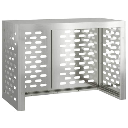 Air Conditioner Cover Sølv 100 x 50 x 70 cm Galvaniseret stål