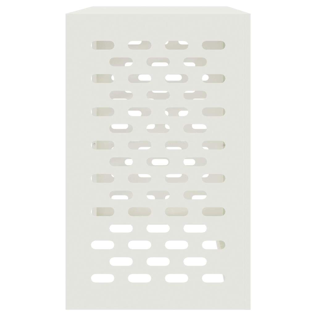 Air Conditioner Cover Hvid 110 x 50 x 80 cm Stål