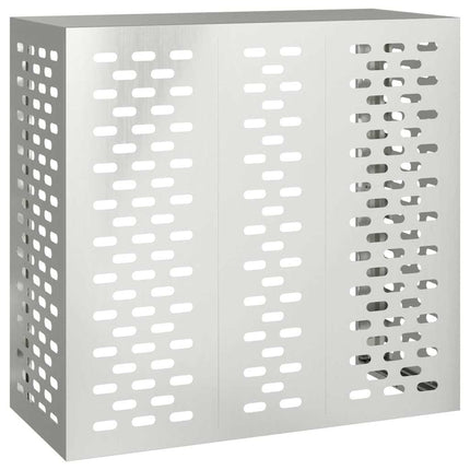 Air Conditioner Cover Sølv 110 x 50 x 105 cm Galvaniseret stål