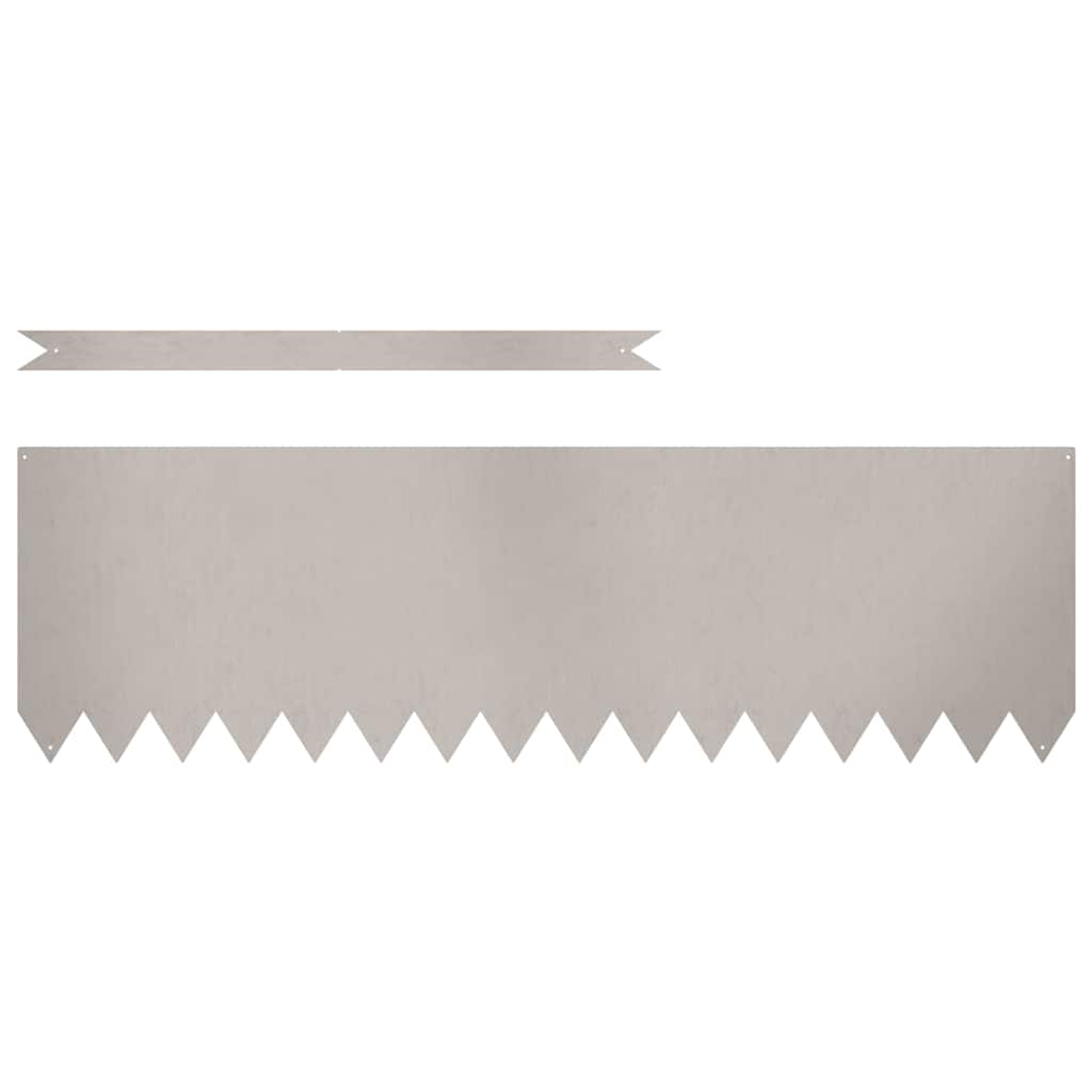 Plænekant 10 pcs Brun 100 x 0.05 x 20 cm Cortenstål
