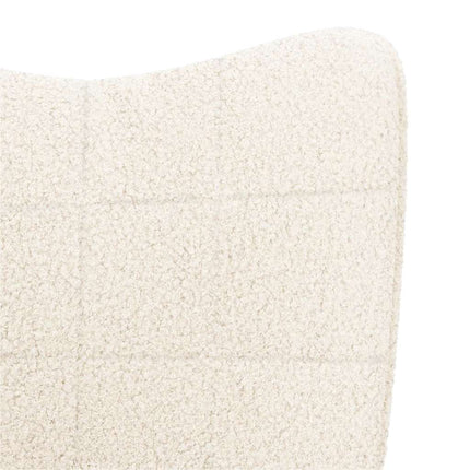 lænestol Creme 62 x 67 x 95,5 cm Sherpa-stof