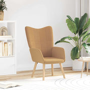 Afslappende stol Beige 62 x 67 x 95,5 cm Stof