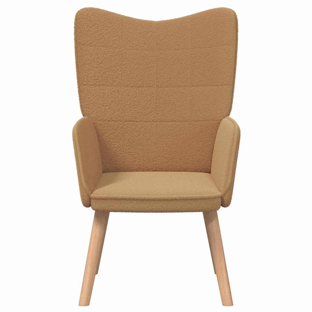 Afslappende stol Beige 62 x 67 x 95,5 cm Stof