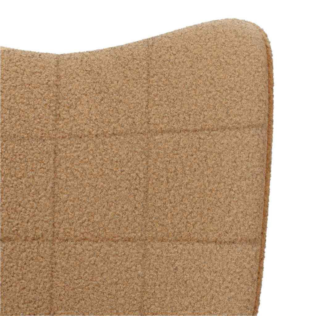 Afslappende stol Beige 61 x 78 x 98 cm Stof