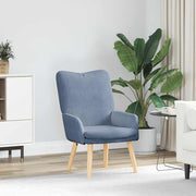 Afslappende stol Blå 63 x 67 x 94 cm Stof