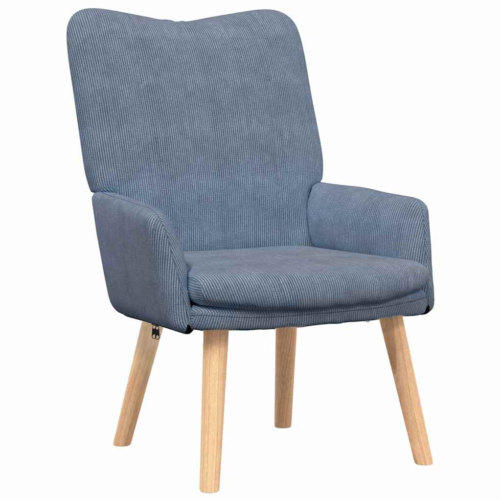 Afslappende stol Blå 63 x 67 x 94 cm Stof